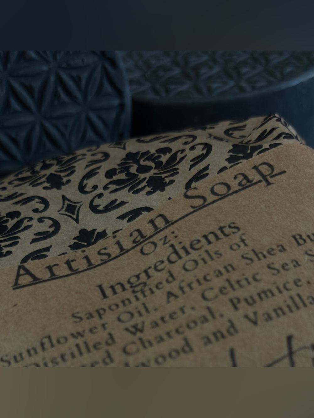 Vegan Soap - Flower of Life Pattern Soap - With Essential Oils